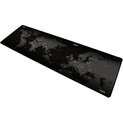 C-TECH MP-01W Tapis de souris - Grand Textile Noir - Publicité C-TECH MP-01W Tapis de souris - Grand Textile Noir - Publicité