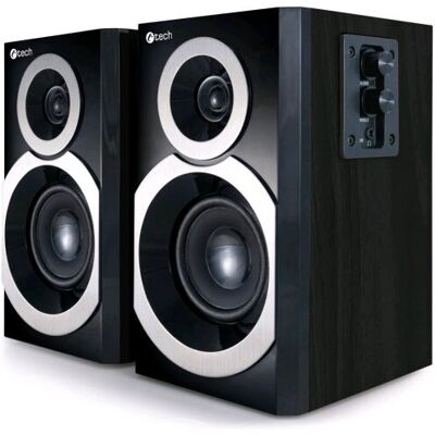 C-TECH SPK-310B Dřevěné stereo reproduktory - Reproduktor C-TECH SPK-310B Dřevěné stereo reproduktory - Reproduktor