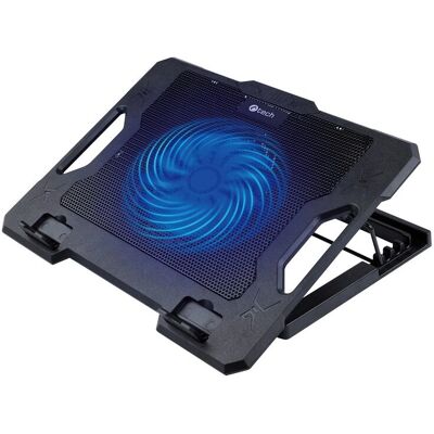 Almohadilla de enfriamiento para portátil C-TECH CLP-S100 - 17,3" - Negro Almohadilla de enfriamiento para portátil C-TECH CLP-S100 - 17,3" - Negro