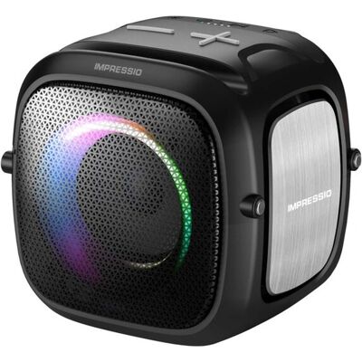 C-TECH Impressio Qubis Mini Tragbarer Bluetooth-Lautsprecher - Mono C-TECH Impressio Qubis Mini Tragbarer Bluetooth-Lautsprecher - Mono
