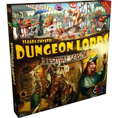 Pegasus Cge00014 - Dungeon Lords: Festival Season - Stolní hra Pegasus Cge00014 - Dungeon Lords: Festival Season - Stolní hra
