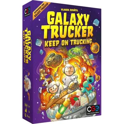 Czech Games Edition Galaxy Trucker Keep on Trucking Rozšíření - Stolní hra Czech Games Edition Galaxy Trucker Keep on Trucking Rozšíření - Stolní hra