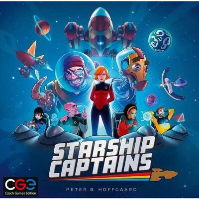 Czech Games Edition Starship Captains - Action, Engine, Crew - Board Game Czech Games Edition Starship Captains - Action, Engine, Crew - Board Game