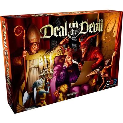 Czech Games Edition Deal With The Devil Stolní hra - 14+ - 4 hráči Czech Games Edition Deal With The Devil Stolní hra - 14+ - 4 hráči