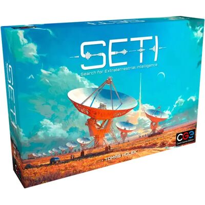 Asmodee Seti: Busca por inteligência extraterrestre - Jogo de tabuleiro Asmodee Seti: Busca por inteligência extraterrestre - Jogo de tabuleiro