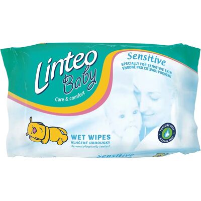 Linteo Baby Ultra Sensitive Lingettes - Lingettes humides pour bébé Linteo Baby Ultra Sensitive Lingettes - Lingettes humides pour bébé