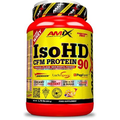 Amix IsoHD 90 CFM Protein - Čokoláda - Vysoce kvalitní syrovátkový izolát pro svalovou regeneraci Amix IsoHD 90 CFM Protein - Čokoláda - Vysoce kvalitní syrovátkový izolát pro svalovou regeneraci