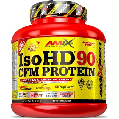 Proteina Amix IsoHD 90 CFM - Czekolada - Utrzymanie Masy Mięśniowej Proteina Amix IsoHD 90 CFM - Czekolada - Utrzymanie Masy Mięśniowej