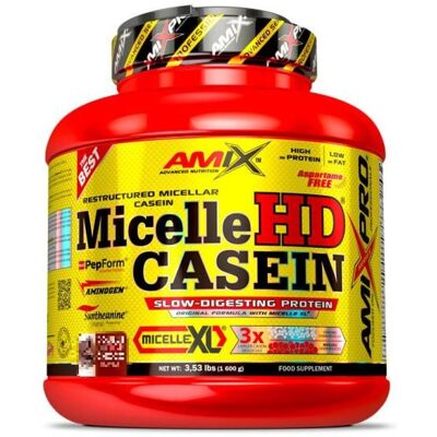 Amix Pro Micelle HD Casein 1600g - Protein s Pomalejším Trávením Amix Pro Micelle HD Casein 1600g - Protein s Pomalejším Trávením