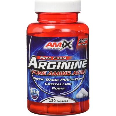 Amix Arginine 120 Kapslí - Podpora růstu svalů Amix Arginine 120 Kapslí - Podpora růstu svalů