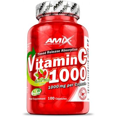 Amix Nutriton Vitamín C 1000 - Podpora Imunitního Systému - Doplňky Stravy Amix Nutriton Vitamín C 1000 - Podpora Imunitního Systému - Doplňky Stravy