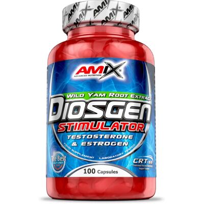 Stimulant de Diosgen d'Amix Nutrition - Boosteur naturel de testostérone et d'hormone de croissance - 100 capsules - Publicité Stimulant de Diosgen d'Amix Nutrition - Boosteur naturel de testostérone et d'hormone de croissance - 100 capsules - Publicité