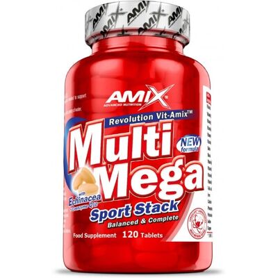 Amix Nutrition MultiMega Stack - 120 Tablet - Multivitamín pro Sportovce Amix Nutrition MultiMega Stack - 120 Tablet - Multivitamín pro Sportovce