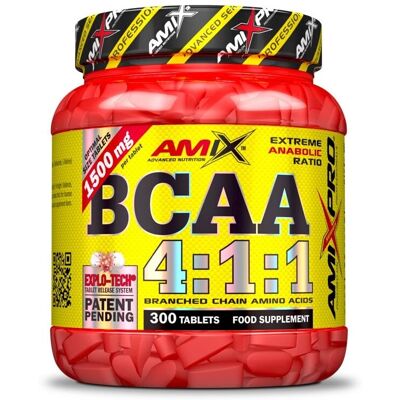 Amix BCAA 4:1:1 Doplněk stravy - 300 Tablet Amix BCAA 4:1:1 Doplněk stravy - 300 Tablet