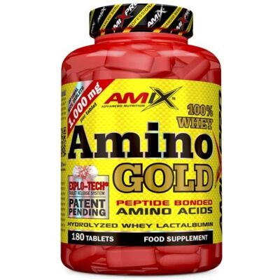 Amix Whey Amino Gold - Proteina di siero di alta qualità idrolizzata - 180 compresse Amix Whey Amino Gold - Proteina di siero di alta qualità idrolizzata - 180 compresse