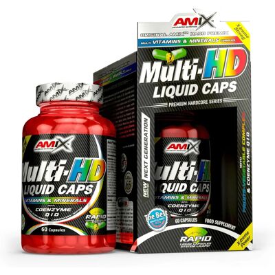 Amix Multi-HD Tekutá Kapsle - Multivitamíny a Minerály Amix Multi-HD Tekutá Kapsle - Multivitamíny a Minerály