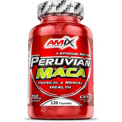 Amix Nutrition Peruánská maca 120 kapslí - Podporuje energii, libido, odolnost Amix Nutrition Peruánská maca 120 kapslí - Podporuje energii, libido, odolnost