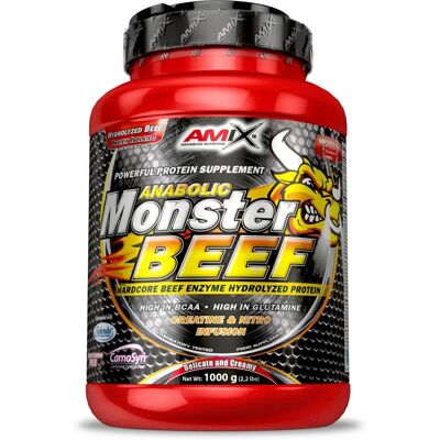 Amix Monster Beef 1 Kg - Hovězí Protein, Podporuje Růst Svalů a Rychlou Absorpci Amix Monster Beef 1 Kg - Hovězí Protein, Podporuje Růst Svalů a Rychlou Absorpci