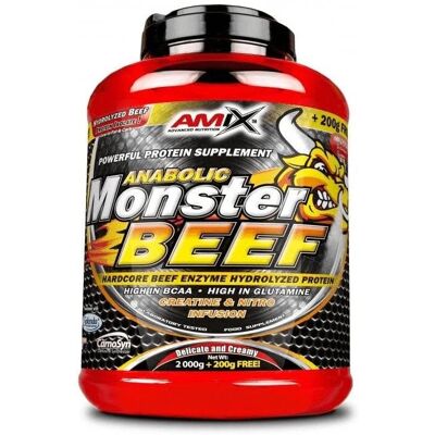 Amix Nutrition Monster Beef - Protein jahoda-banana - 2 Kg Amix Nutrition Monster Beef - Protein jahoda-banana - 2 Kg