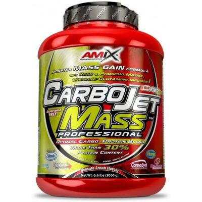 Amix CarboJet Mass Professional - Přibírání na váze - Vanilka Amix CarboJet Mass Professional - Přibírání na váze - Vanilka
