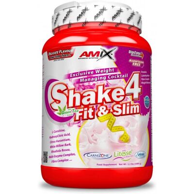 Amix Shake 4 Fit&Slim - Shake de Contrôle de Poids - Publicité Amix Shake 4 Fit&Slim - Shake de Contrôle de Poids - Publicité