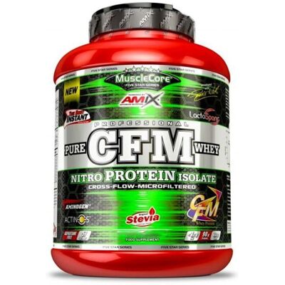 Amix CFM Nitro Whey Proteína - MuscleCore - Apoia A Massa Muscular - 1kg Amix CFM Nitro Whey Proteína - MuscleCore - Apoia A Massa Muscular - 1kg
