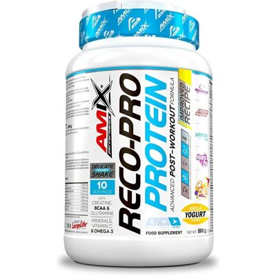Pó de Recuperação Amix Reco-Pro Iogurte Baunilha - Recuperação Pó de Recuperação Amix Reco-Pro Iogurte Baunilha - Recuperação