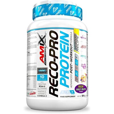 Amix Reco-Pro Frutos Silvestres 500g - Pó de proteína Amix Reco-Pro Frutos Silvestres 500g - Pó de proteína