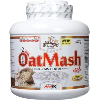 Amix Mr Poppers Oatmash - Farinha de aveia de alto teor proteico - 2kg Amix Mr Poppers Oatmash - Farinha de aveia de alto teor proteico - 2kg