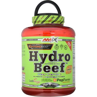 Amix HydroBeef Peptide Protein - Hovězí protein, 2kg, Čokoláda, Karamel Amix HydroBeef Peptide Protein - Hovězí protein, 2kg, Čokoláda, Karamel