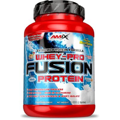 Amix Nutrition Whey Pure Fusion 1kg - Izolovaná Bílkovina - Dvojitá Čokoláda Amix Nutrition Whey Pure Fusion 1kg - Izolovaná Bílkovina - Dvojitá Čokoláda