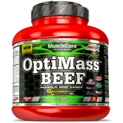 Amix Musclecore Optimass Beef Gainer 2,5kg - Białko & Energia Amix Musclecore Optimass Beef Gainer 2,5kg - Białko & Energia