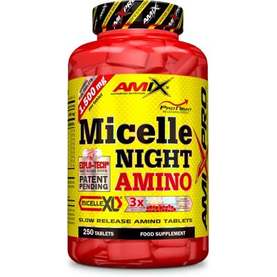 Amix Nutrition - Micelle Night Amino - 250 tavolette - Integratore Amix Nutrition - Micelle Night Amino - 250 tavolette - Integratore