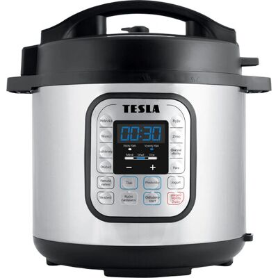 Tesla EliteCook K70 - Schwarz - Elektrischer Schnellkochtopf und Dampfgarer Tesla EliteCook K70 - Schwarz - Elektrischer Schnellkochtopf und Dampfgarer