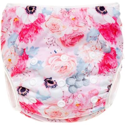 T-TOMI Zwemluier voor Baby - Bloemen, Verstelbaar, Herbruikbaar - Zwemkleding T-TOMI Zwemluier voor Baby - Bloemen, Verstelbaar, Herbruikbaar - Zwemkleding
