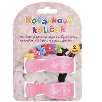 T-TOMI Pastel Pink Dummy Clip - Dummy Clips T-TOMI Pastel Pink Dummy Clip - Dummy Clips