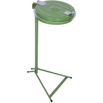 Supporto per Bidoni Kaiserkraft - 120L, Acciaio, Verde Supporto per Bidoni Kaiserkraft - 120L, Acciaio, Verde