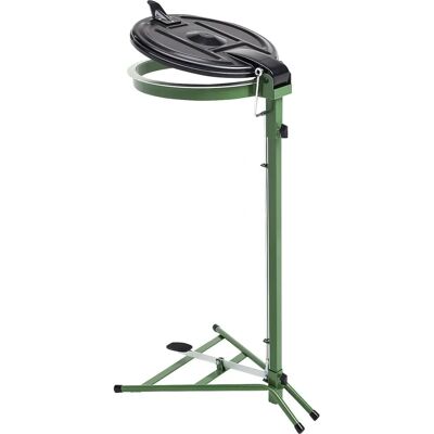Kaiserkraft Soporte para Basura - 120L, Acero, Verde, Pedal - Contenedor de Residuos Kaiserkraft Soporte para Basura - 120L, Acero, Verde, Pedal - Contenedor de Residuos