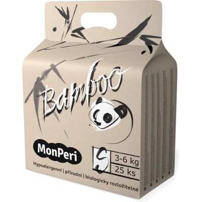 MonPeri Bamboo Velikost S Ekologické Pleny - Komfort a Šetrnost k Životnímu Prostředí MonPeri Bamboo Velikost S Ekologické Pleny - Komfort a Šetrnost k Životnímu Prostředí