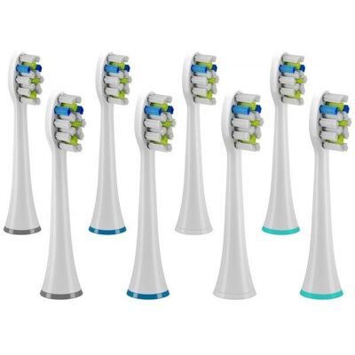 TrueLife SonicBrush UV Köpfe Weiß - 8 Stk - Zahnbürsten Ersatzköpfe TrueLife SonicBrush UV Köpfe Weiß - 8 Stk - Zahnbürsten Ersatzköpfe