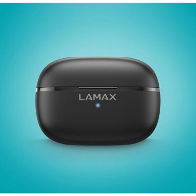 Écouteurs sans fil Lamax Clips1 Play - Appels/Musique Bluetooth Noir - Publicité Écouteurs sans fil Lamax Clips1 Play - Appels/Musique Bluetooth Noir - Publicité