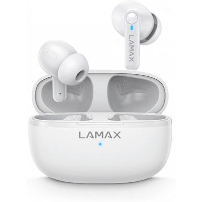 Lamax Wit Draadloze Headset - Bluetooth, 7H, 35H, Touch, USB-C Lamax Wit Draadloze Headset - Bluetooth, 7H, 35H, Touch, USB-C