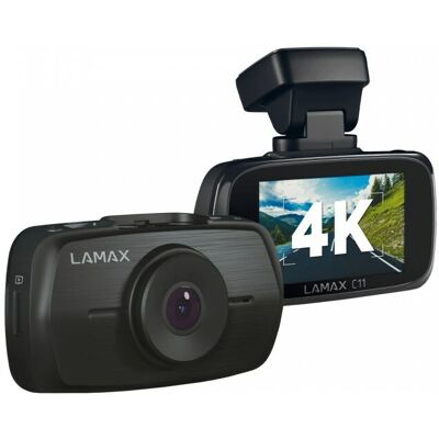 Lamax C11 GPS 4K Dashcam - GPS, Wi-Fi, Viziune nocturnă Lamax C11 GPS 4K Dashcam - GPS, Wi-Fi, Viziune nocturnă