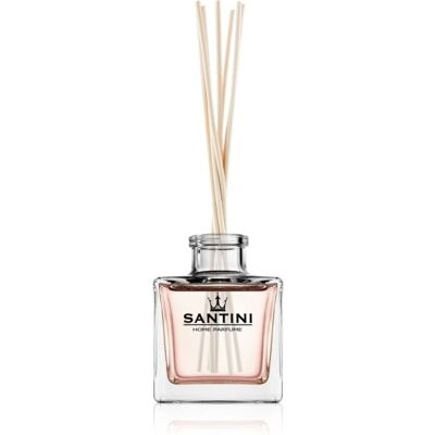 SANTINI Cosmetic Rose - 100ml Květinový Aroma Difuzér s Náplní SANTINI Cosmetic Rose - 100ml Květinový Aroma Difuzér s Náplní