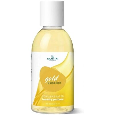 SANTINI Gold Passion Vůně do Pračky - Květinová, Bylinná, Puding - 250ml SANTINI Gold Passion Vůně do Pračky - Květinová, Bylinná, Puding - 250ml