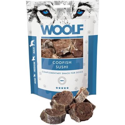 Woolf Torsk Hundgodis - Naturlig, Omega 3 - 100g Woolf Torsk Hundgodis - Naturlig, Omega 3 - 100g