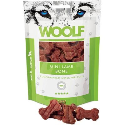 Snack Woolf Mini Osso di Agnello per Cani - 100 g Snack Woolf Mini Osso di Agnello per Cani - 100 g