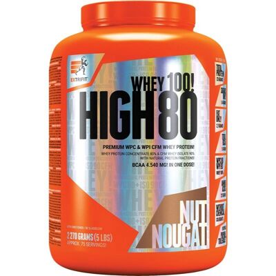 Extrifit High Whey 80 - Poudre de protéine goût Nut Nougat - Publicité Extrifit High Whey 80 - Poudre de protéine goût Nut Nougat - Publicité