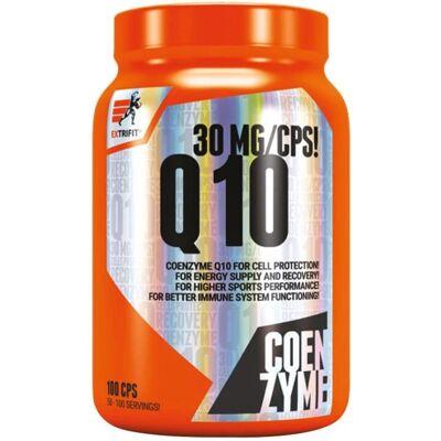 Extrifit Koenzym Q10 30 mg 100 kapslí - Doplňek stravy Extrifit Koenzym Q10 30 mg 100 kapslí - Doplňek stravy