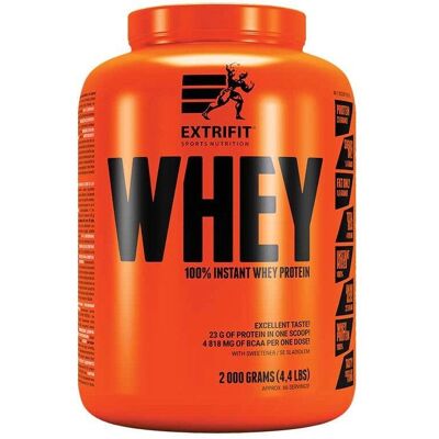 Extrifit 100 % Syrovátkový Protein 2000 g - Čokoláda - Proteinový prášek Extrifit 100 % Syrovátkový Protein 2000 g - Čokoláda - Proteinový prášek